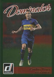 2016-17 Donruss  #16 - Carlos Tevez - Boca Juniors - Dominator