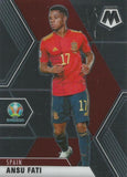 #166 Ansu Fati - Spain, 2021 Panini Mosaic UEFA EURO
