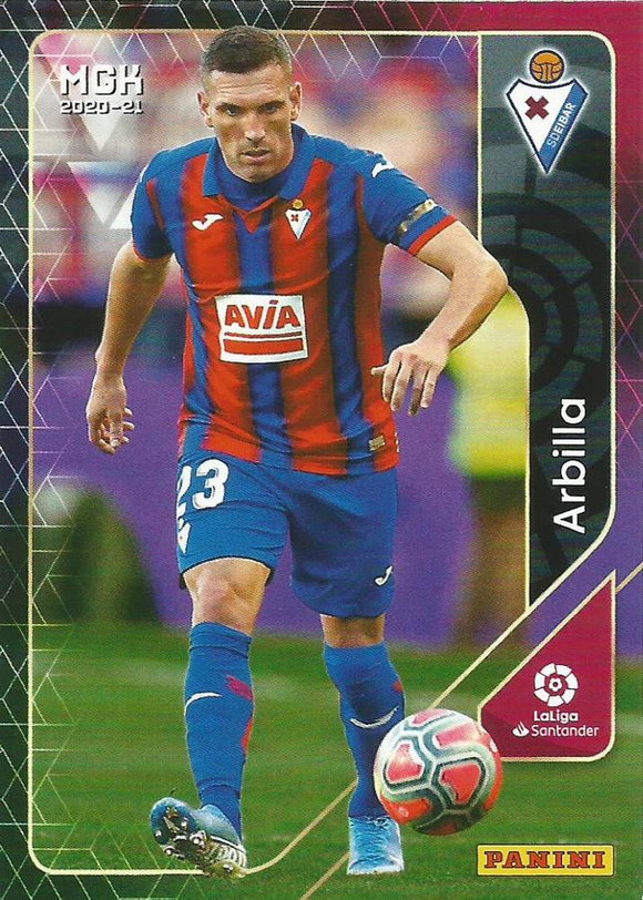 #131 Arbilla - SD Eibar, 2020-21 Panini Megacracks LaLiga Santander