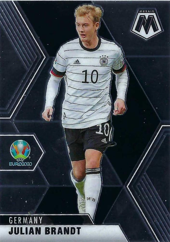 #128 Julian Brandt - Germany, 2021 Panini Mosaic UEFA EURO