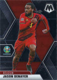 #12 Jason Denayer - Belgium, 2021 Panini Mosaic UEFA EURO