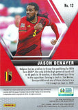 #12 Jason Denayer - Belgium, 2021 Panini Mosaic UEFA EURO