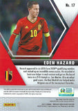 #17 Eden Hazard - Belgium, 2021 Panini Mosaic UEFA EURO