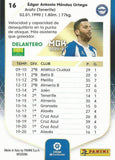 #16 Edgar - Deportivo Alaves, 2020-21 Panini Megacracks LaLiga Santander