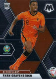 #148 Ryan Gravenberch - Netherlands, 2021 Panini Mosaic UEFA EURO (Rookie Card)