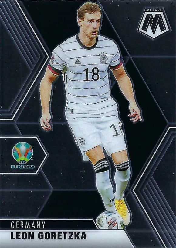 #121 Leon Goretzka - Germany, 2021 Panini Mosaic UEFA EURO
