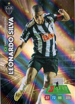 #151 Leonardo Silva - Clube Atletico Mineiro, 2014 Panini Campeonato Brasileiro Adrenalyn XL