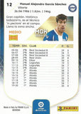 #12 Manu Garcia - Deportivo Alaves, 2020-21 Panini Megacracks LaLiga Santander