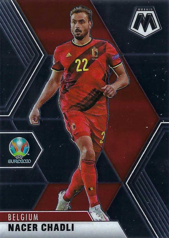 #14 Nacer Chadli - Belgium, 2021 Panini Mosaic UEFA EURO