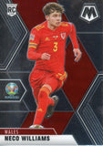 #196 Neco Williams - Wales, 2021 Panini Mosaic UEFA EURO