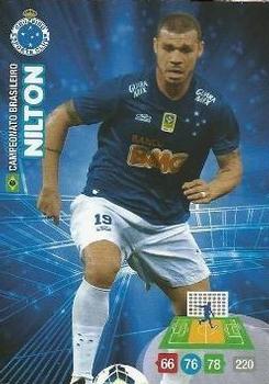 #144 Nilton - Cruzeiro EC, 2014 Panini Campeonato Brasileiro Adrenalyn XL