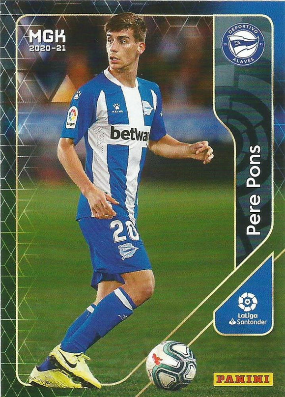 #13 Pere Pons - Deportivo Alaves, 2020-21 Panini Megacracks LaLiga Santander