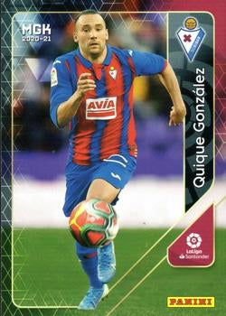 #144 Quique Gonzalez - SD Eibar, 2020-21 Panini Megacracks LaLiga Santander