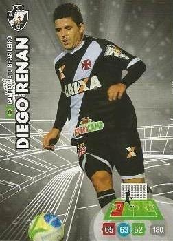 #121 Diego Renan - CR Vasco da Gama, 2014 Panini Campeonato Brasileiro Adrenalyn XL