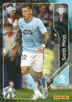 #124 Santi Mina - Celta de Vigo, 2020-21 Panini Megacracks LaLiga Santander
