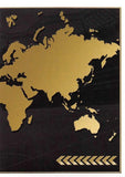 #2 Map (puzzle 2), 2015-16 Panini FIFA 365 The Golden World of Football Stickers
