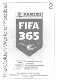 #2 Map (puzzle 2), 2015-16 Panini FIFA 365 The Golden World of Football Stickers