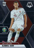 #180 Djibril Sow - Switzerland, 2021 Panini Mosaic UEFA EURO