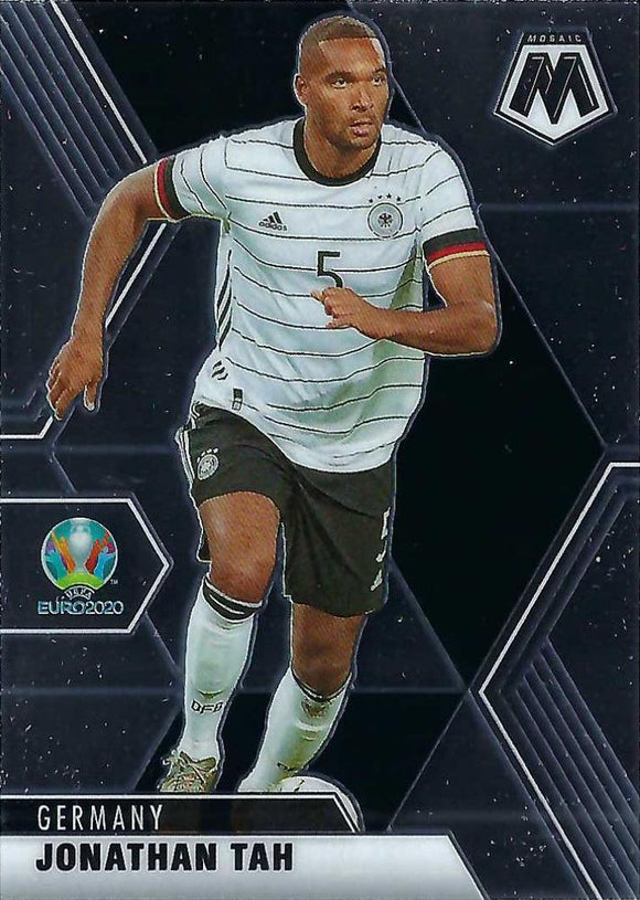 #129 Jonathan Tah - Germany, 2021 Panini Mosaic UEFA EURO