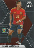 #168 Thiago Alcantara - Spain, 2021 Panini Mosaic UEFA EURO