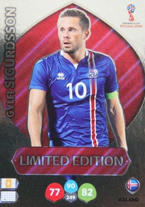 2018 Adrenalyn Russia 2018  LIMITED EDITION - Gylfi Sigurdsson